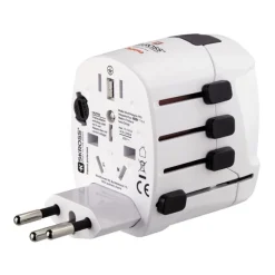 Adaptateur de voyage SKROSS WORLD TRAVEL PRO Blanc