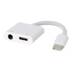 Adaptateur USB-C / USB-C et Jack EDENWOOD Blanc
