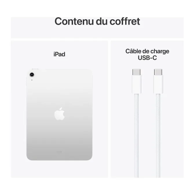APPLE iPad (A16) 11" 128Go Argent