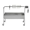 Barbecue charbon SILVER STYLE tournebroche XXL
