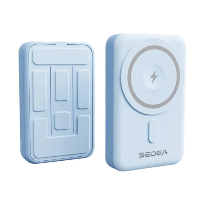 Batterie externe Magsafe SEDEA 10 000 mAh Bleue