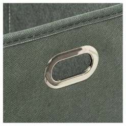 Boîte de rangement pliable kaki 15x31 cm