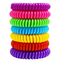 Bracelets citronnelle anti-moustiques x10