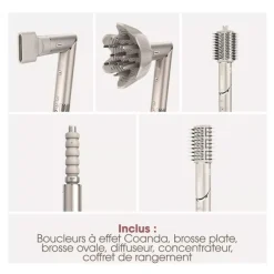 Brosse soufflante SHARK FlexStyle HD446SLEU 5en1