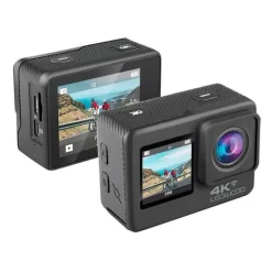 Caméra Sport LEDWOOD 4K Wifi double écran