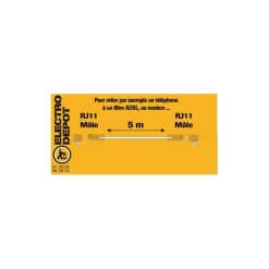Câble EDENWOOD RJ 11 M / M 5 M