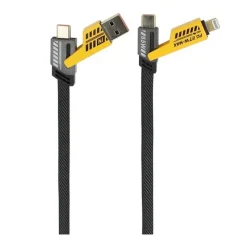 Câble Lightning / USB et USB-C /USB-C SEDEA 1,20M Noir