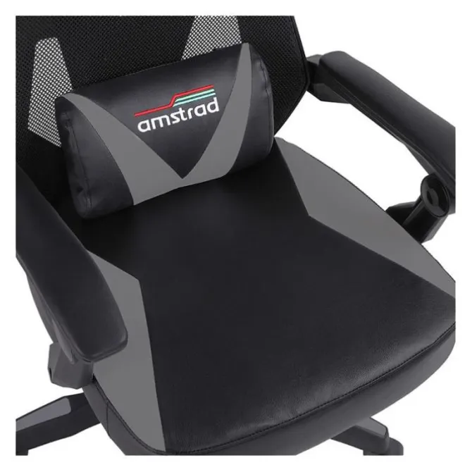 Chaise gaming AMSTRAD 309 Noir et gris