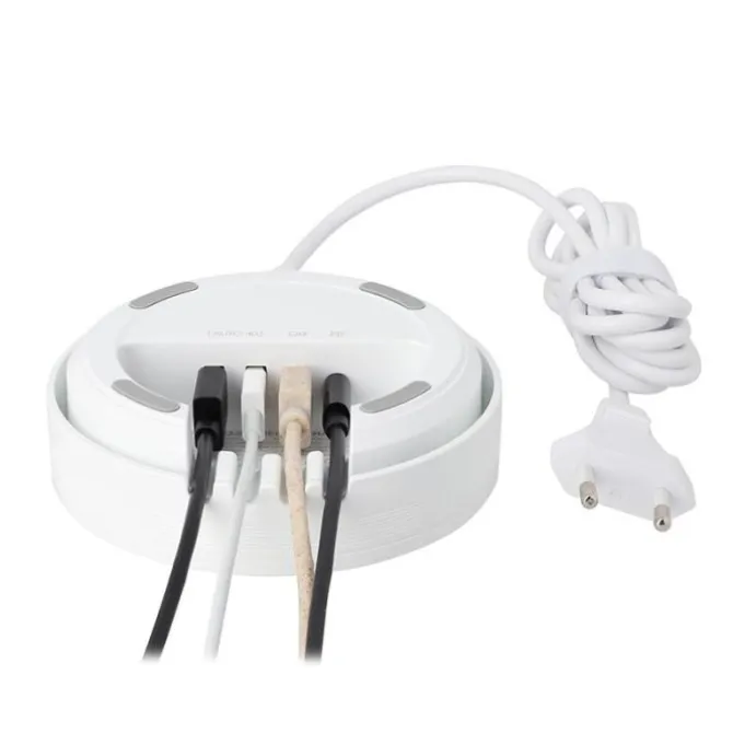 Chargeur à induction et secteur 4 ports USB et USB-C EDENWOOD 77W Blanc