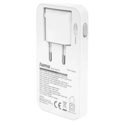 Chargeur rapide HAMA, 2 USB-C, 1 USB-A, mini-chargeur plat, PD, 65 W