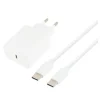 Chargeur secteur USB-C EDENWOOD 45W + Câble USB-C / USB-C 1M Blanc