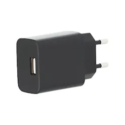 Chargeur secteur USB HIGH ONE 2,4AA Noir