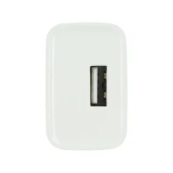 Chargeur secteur USB HIGH ONE 2,4AA Blanc