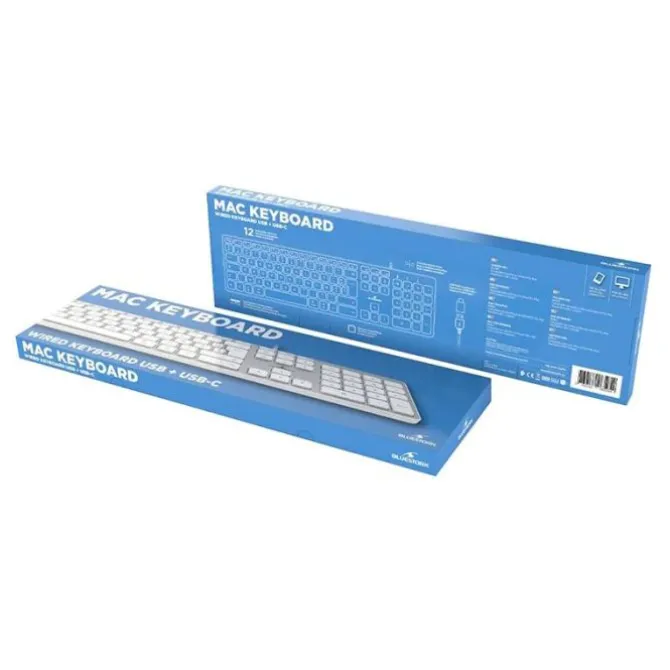 Clavier BLUESTORK filaire pour Mac