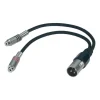 Cordon SEDEA 2 RCA FEMELLE/ 1 XLR MALE