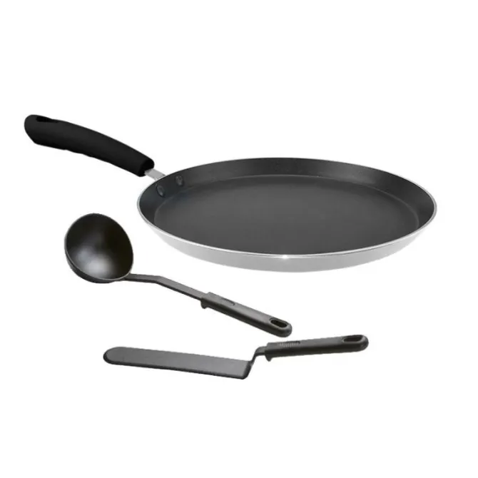 Crêpière 26cm + ustensiles COSYLIFE