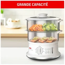 Cuiseur vapeur SEB VC145100 Inox