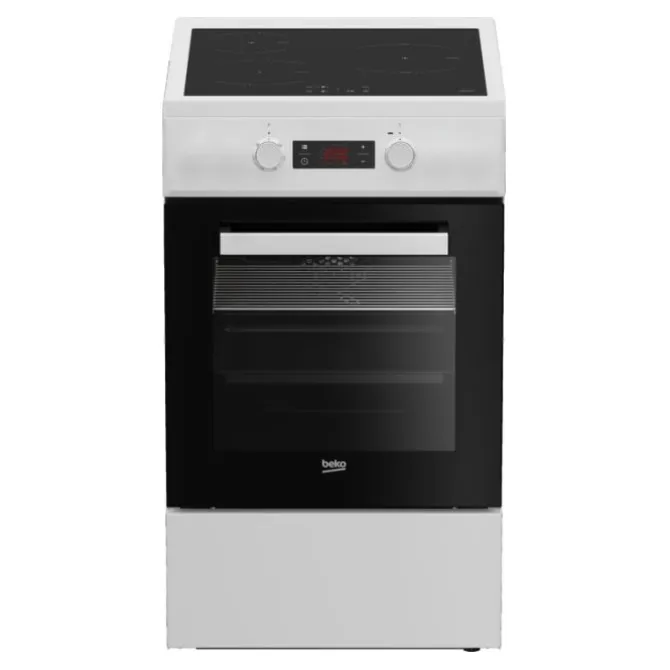 Cuisinière induction BEKO FSE58300WCS