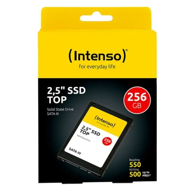 Disque dur SSD interne INTENSO Sata 256Go TOP
