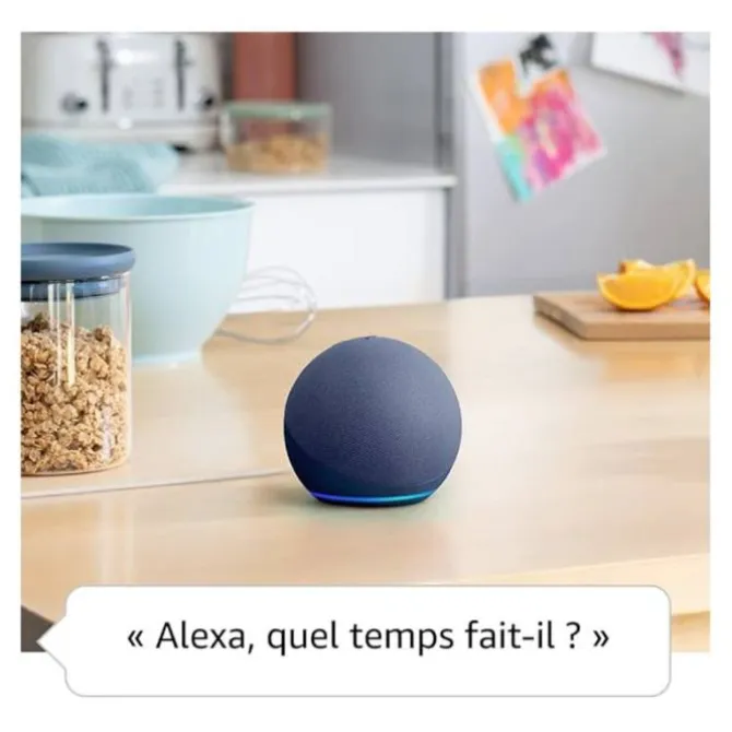 Enceinte connectée AMAZON ECHO DOT 5ème génération noire