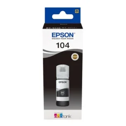 Encre EPSON T104 Ecotank Noir - 65ml