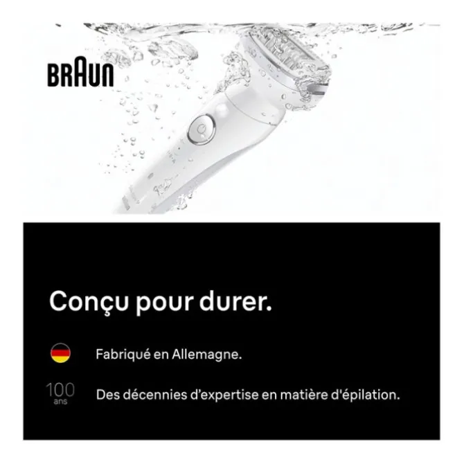 Epilateur BRAUN SILK EPIL 9 SES9-000