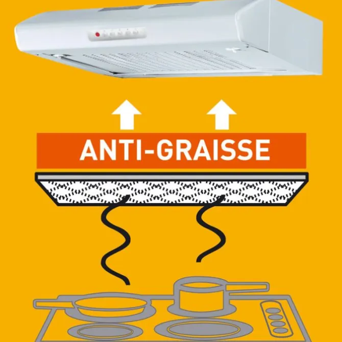 Filtre anti-graisse 114 x 47 cm