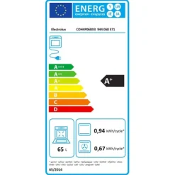 Four chaleur tournante ELECTROLUX COH4P06BX3