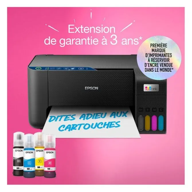 Imprimante EPSON EcoTank ET-2861 multifonction à réservoir