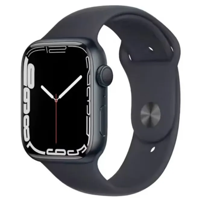 Montre Connectée APPLE WATCH Série 7 45mm Noir Reconditionnée grade A+