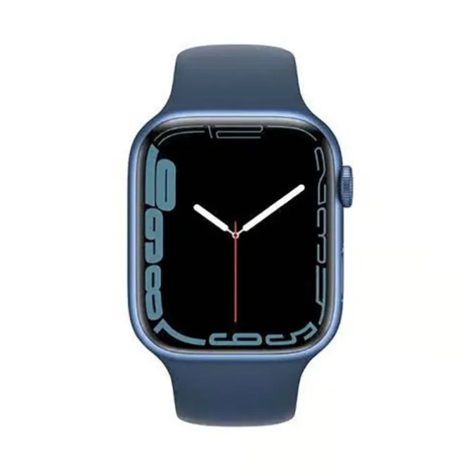 Montre Connectée APPLE WATCH Série 7 45mm Bleu Reconditionnée grade A+