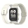 Montre connectée Echo Rainbow Mesh Blanche - 2 Bracelets