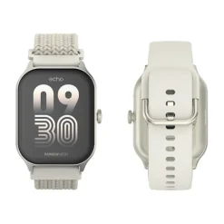 Montre connectée Echo Rainbow Mesh Blanche - 2 Bracelets