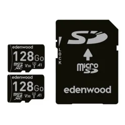 Pack de 2 MicroSD EDENWOOD 128Go