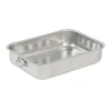 Plat à four inox 30x22cm