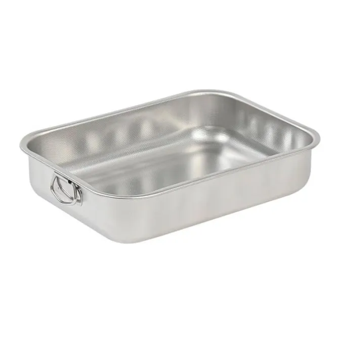 Plat à four inox 30x22cm
