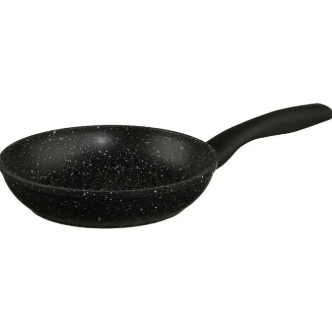 Poêle 24 cm alu forgé effet pierre