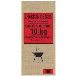 Sac de charbon 10 kg qualité restaurant