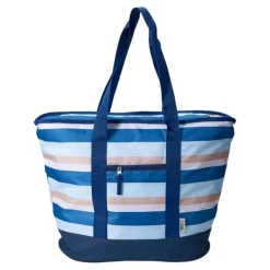 Sac isotherme souple 24L à rayures