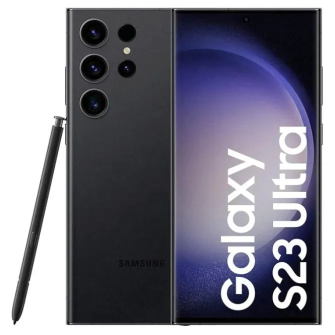 Smartphone SAMSUNG Galaxy S23 ULTRA 256Go Noir Reconditionné grade éco