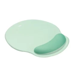 Tapis souris WE POP vert avec repose poignet en gel