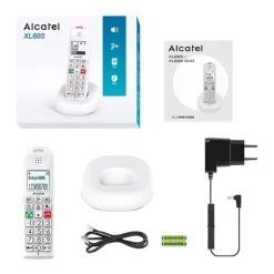 Téléphone SENIOR ALCATEL Solo XL 685 Blanc