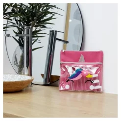 Trousse de voyage avec flacons