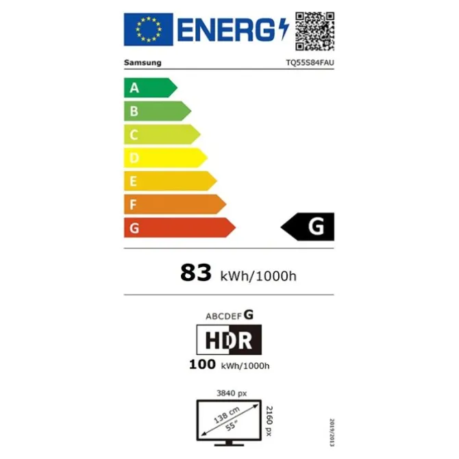 TV OLED 55" SAMSUNG Q55S84F