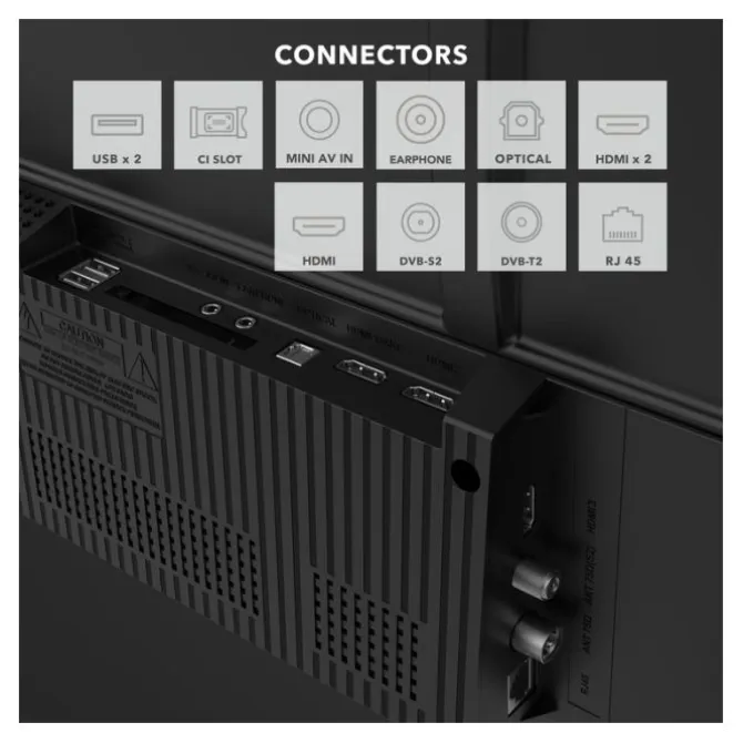 TV QLED 43" EDENWOOD ED43QV01FHD-EL