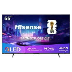 TV QLED 55" HISENSE 55E7Q PRO