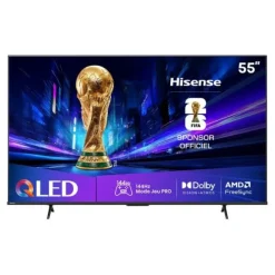 TV QLED 55" HISENSE 55E71Q PRO 144Hz